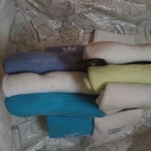 Adidas crew socks. 6 pair
